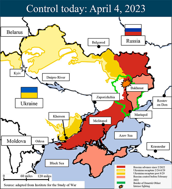 The RussiaUkraine War Report Card, April 4, 2023 Russia Matters